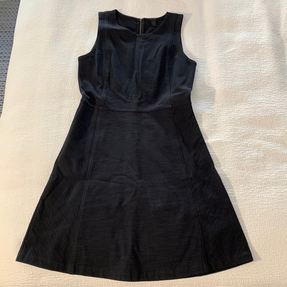 J. Crew Black Sleeveless Dress